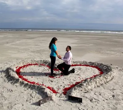 Beach proposal